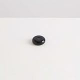 BLACK GLASS PEBBLE